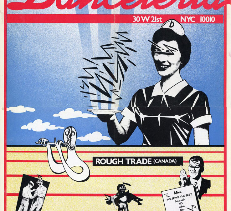 Danceteria flyer: Rough Trade, February 4, 1982