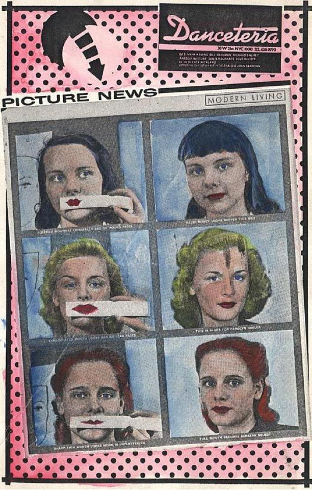 Danceteria flyer: Modern Living, December 9, 1982