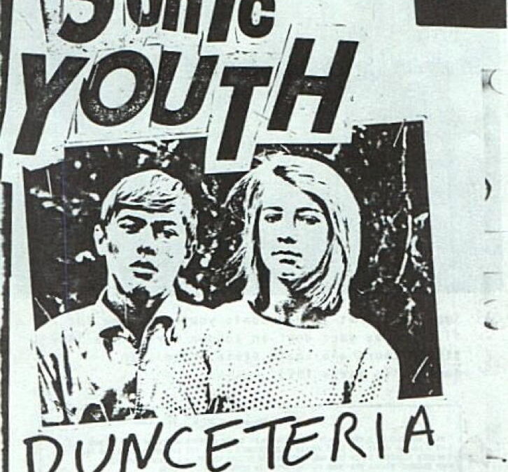 Danceteria flyer: Sonic Youth, February 12, 1983