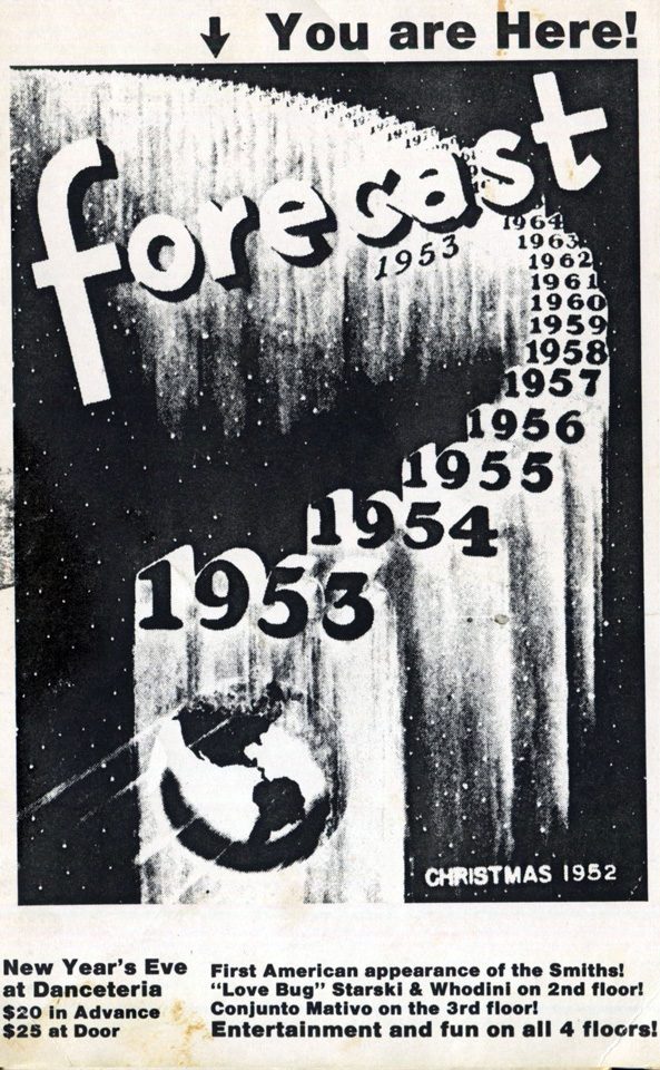 Danceteria flyer: New Year’s Eve, December 16, 1983