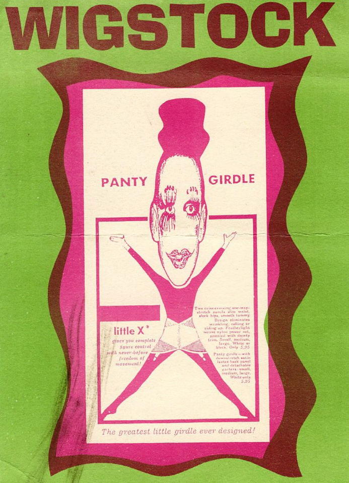 Danceteria flyer: Wigstock, June 29, 1984