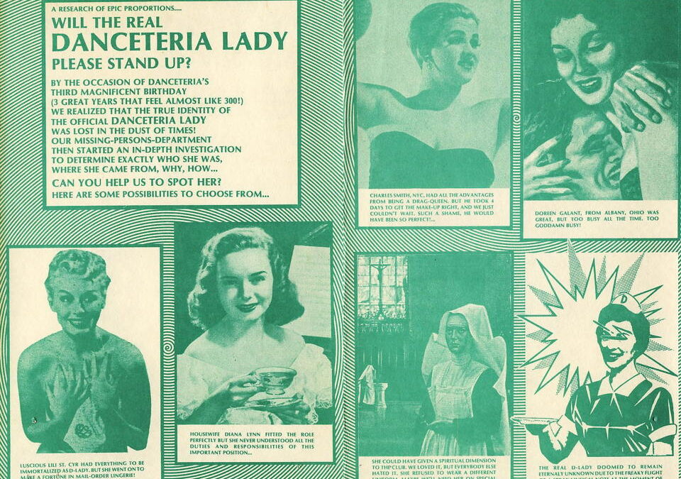 Danceteria flyer: Third Anniversary, January 31, 1985