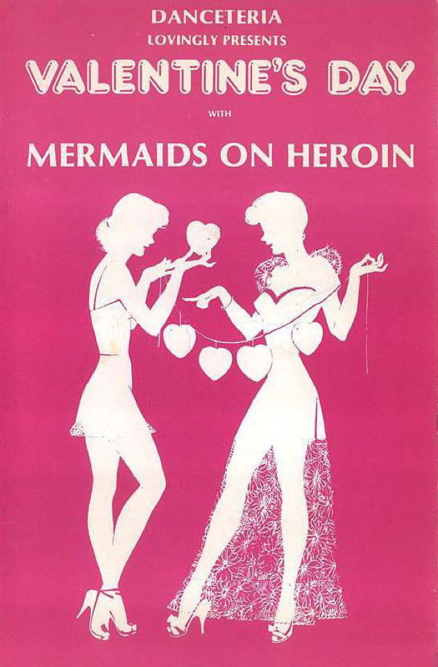Danceteria flyer: Mermaids, February 14, 1985
